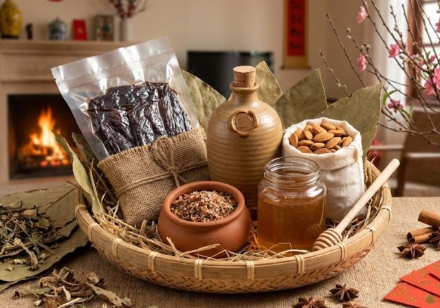 Sét quà biếu thịt Trâu gác bếp loại trung cấp