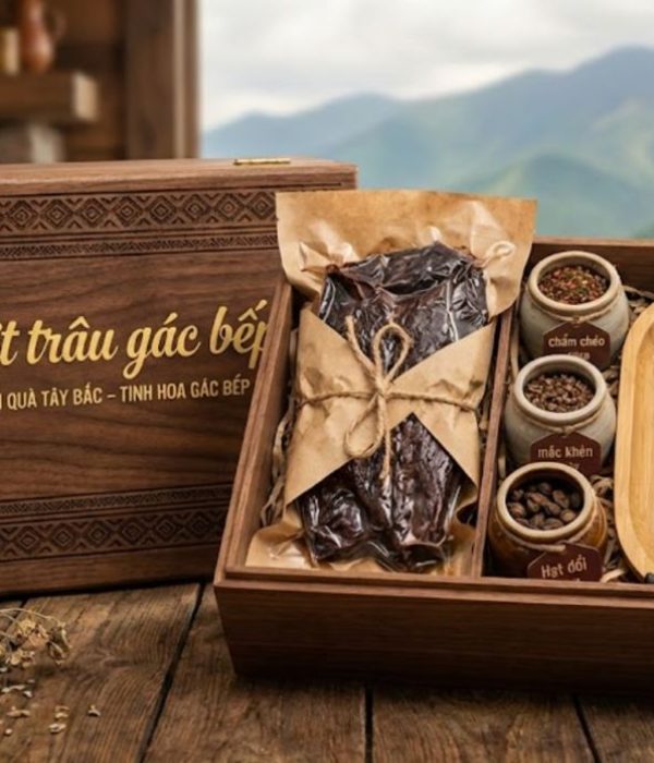 Set qua bieu thit trau gac bep y nghia sang trong